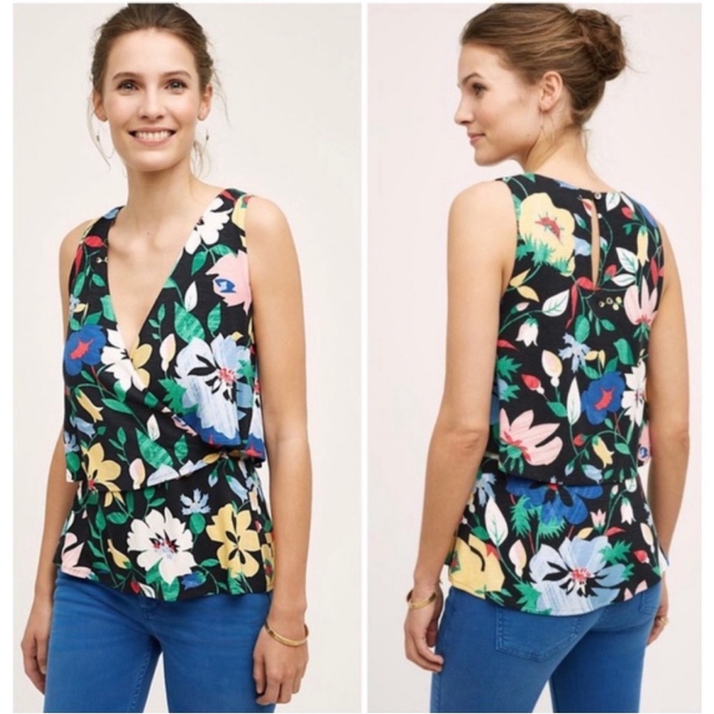 Anthropologie Deletta sleeveless top